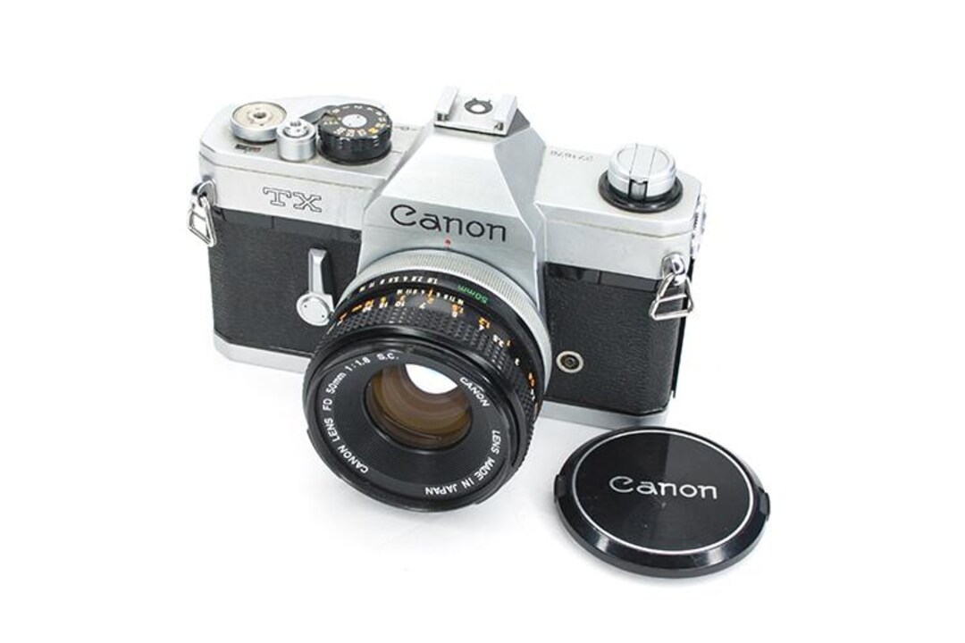 Canon TX Camera With 50mm F1.8 Lens - Etsy Canada