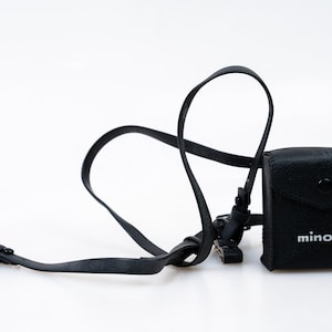 Minolta Hi-Matic Small lens/filter Case with Strap - Original