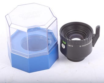 Objetivo de ampliación Schneider Componon de 80 mm F.4 con estuche