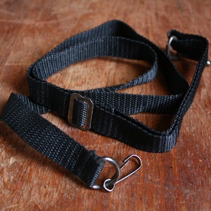 Vintage Camera Strap Black