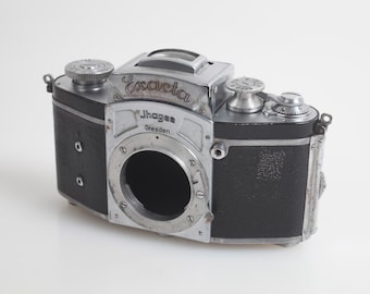 Ihagee Exa V1 With Zeiss Tessar 50mm F3.5, Vintage 35mm Film