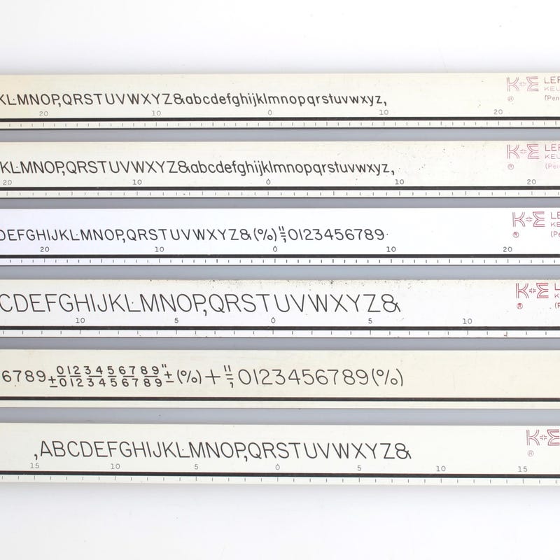 Leroy Lettering Sets - Etsy