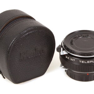 Lens Doubler for Nikon Film Camera in Case