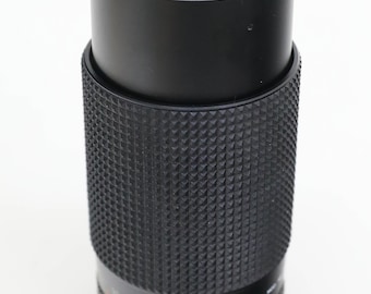 Obiektyw Vintage Sears 80-200 mm f/4.0 z automatyczną regulacją zoomu i makro do aparatów Canon AEI/AEIP