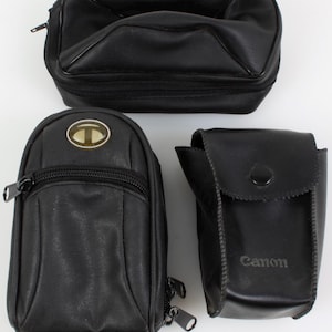 Vintage Camera Cases Lot of 3