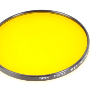 Tiffen Photor #12 Yellow Series 9 Filter