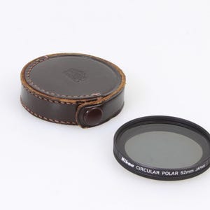 52mm  Nikon Circular Polarizer filter with case
