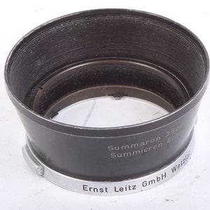 Leica Leitz Lens Hood for Summaron 3.5cm Summicron 5cm