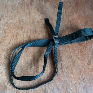 Vintage Black Nikon Camera Strap - Circa 1970s - New Old Stock