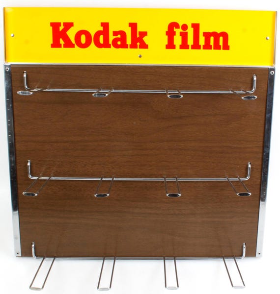 Vintage 60s-70s Kodak Retail Store Film Display Rack - Etsy