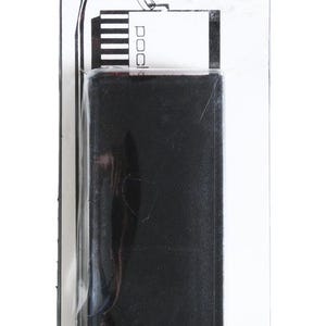 May include: Black Capro collapsible leather case for 110 cameras. The packaging is red and white with the Capro logo and text. Made and printed in Germany. The case is in a clear plastic package.