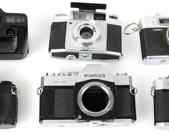 ヴィンテージ フィルムカメラ 12台セット ビンテージ35mmカメラ6台セット（小道具または修理用のみ） - Etsy 日本