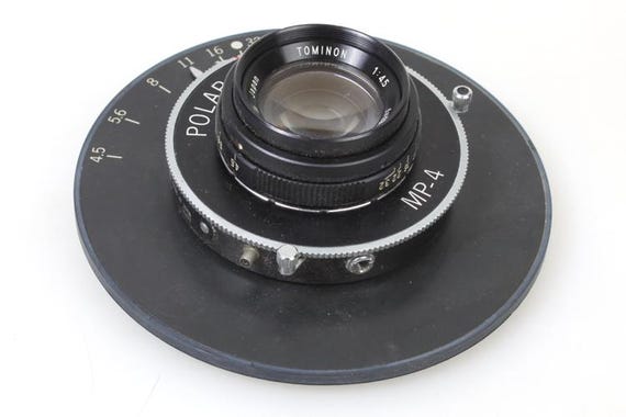 POLAROID MP-4 TOMINON レンズ F4.5 POLAROID MP-4 TOMINON レンズ F4.5 TOMINON 銘のマクロレンズ