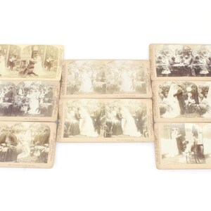Stereoview Cards - Lot of 8