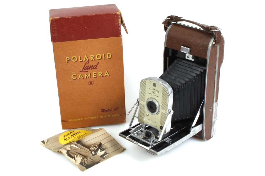 Polaroid Corporation Polaroid Model 95 History Vintage Polaroid