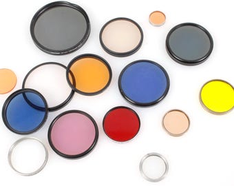Lens Filters Grab Bag, Lot of 15