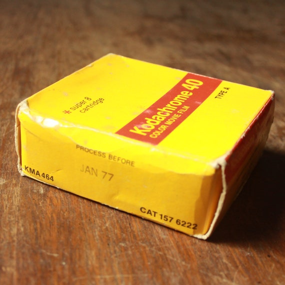 4 Cartucce Pellicola Super 8 Kodak Kodachrome 40 - Scadute - Per Collezionismo
