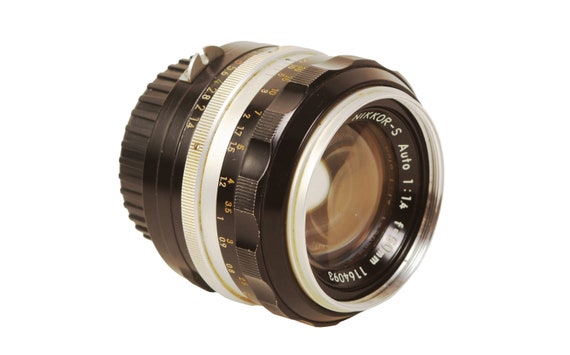 Nikon Nikkor-s Auto 50mm F1.4 Manual Lens - Etsy