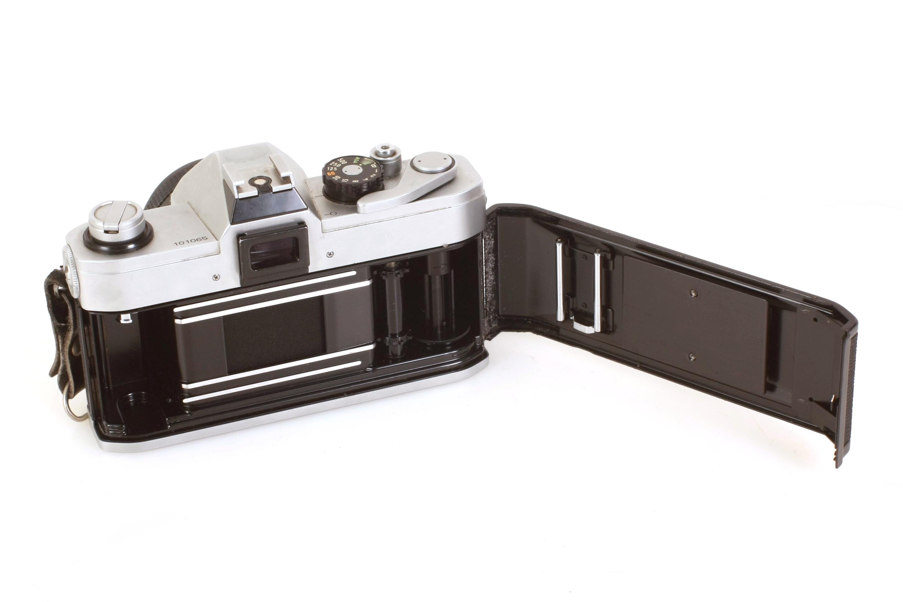 コンパクトフィルムカメラ Canon TX 学生用フィルムカメラ マニュアル付き（白黒フィルム2