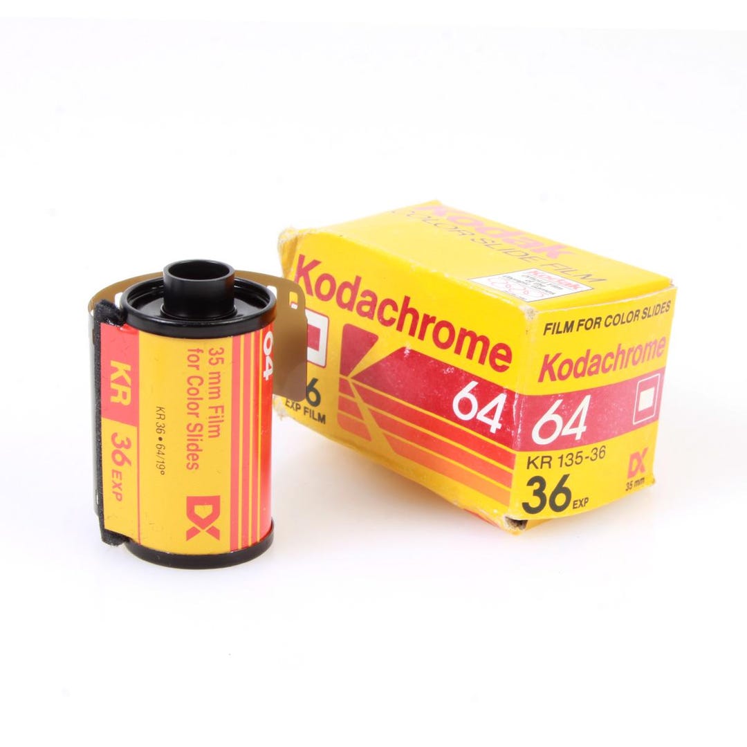 Kodak Kodachrome 64 ISO 36 EXP 35mm Color Slide Film Roll
