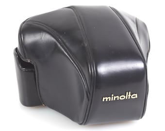 Minolta SRT Ledertasche ausgestattet 101/102/201/202