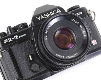Yashica FX-3 Super 35mm Film Camera w/ 50mm Lens