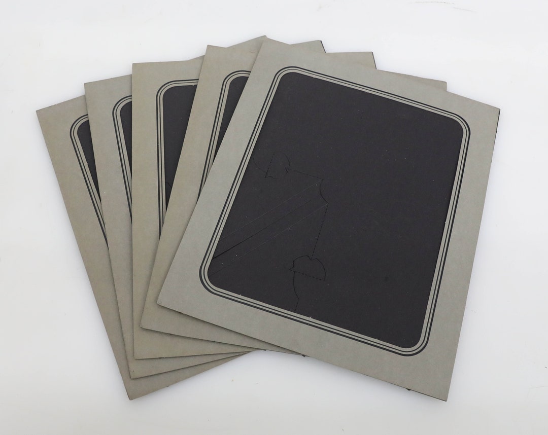 Photo Folders 8x10 Gray With Easel Back LOT OF 5 Etsy Australia