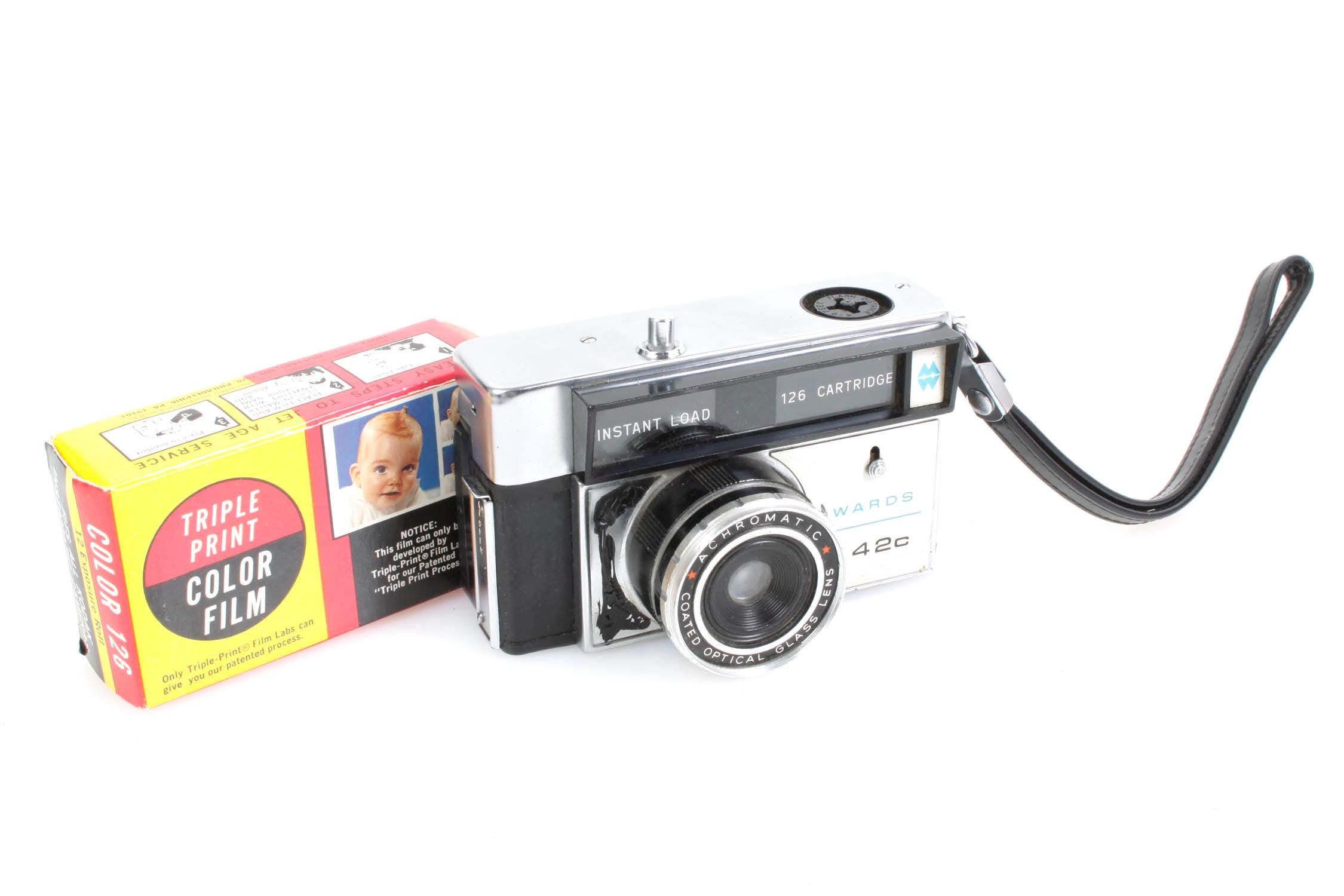 Wards Achromatic 126 フィルムカメラ（フィルム付き） - Etsy 日本