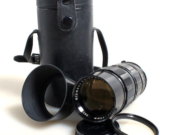 Objetivo zoom Olympus de 50-90 mm F3.5 para cámara réflex en estuche