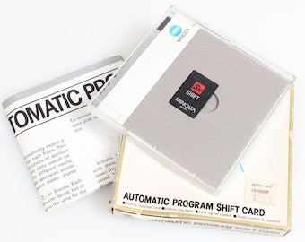 Minolta Automatic Program Shift Card 7oooi Camera In Original Box