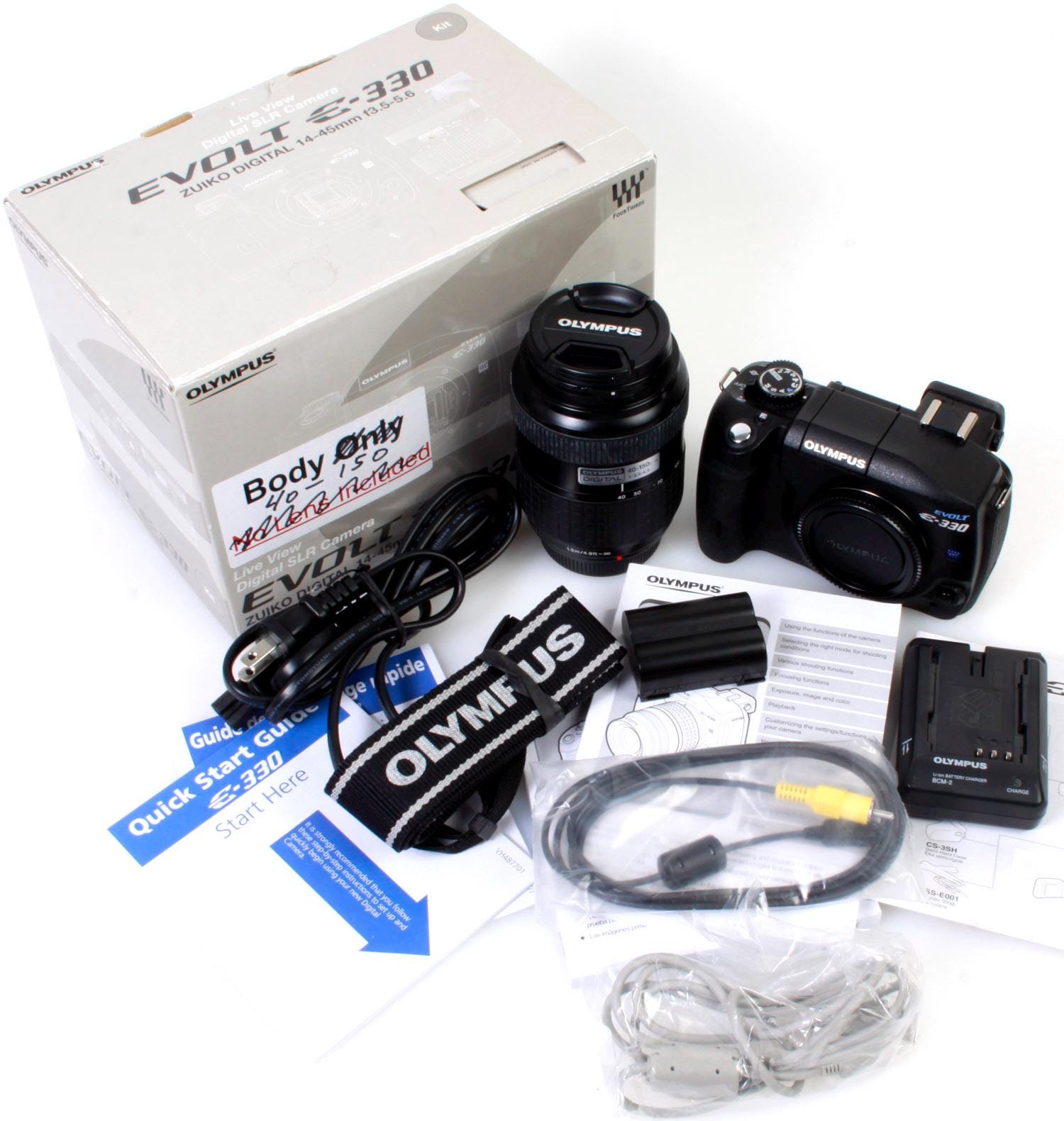 OLYMPUSデジタルカメラ Olympus Evolt E-330 Digital SLR Camera W/ 40-150mm F/3.5-4.5 Lens
