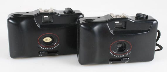 Old Grand Dad Bar Ware - 35MM CAMERA- SET OF 2