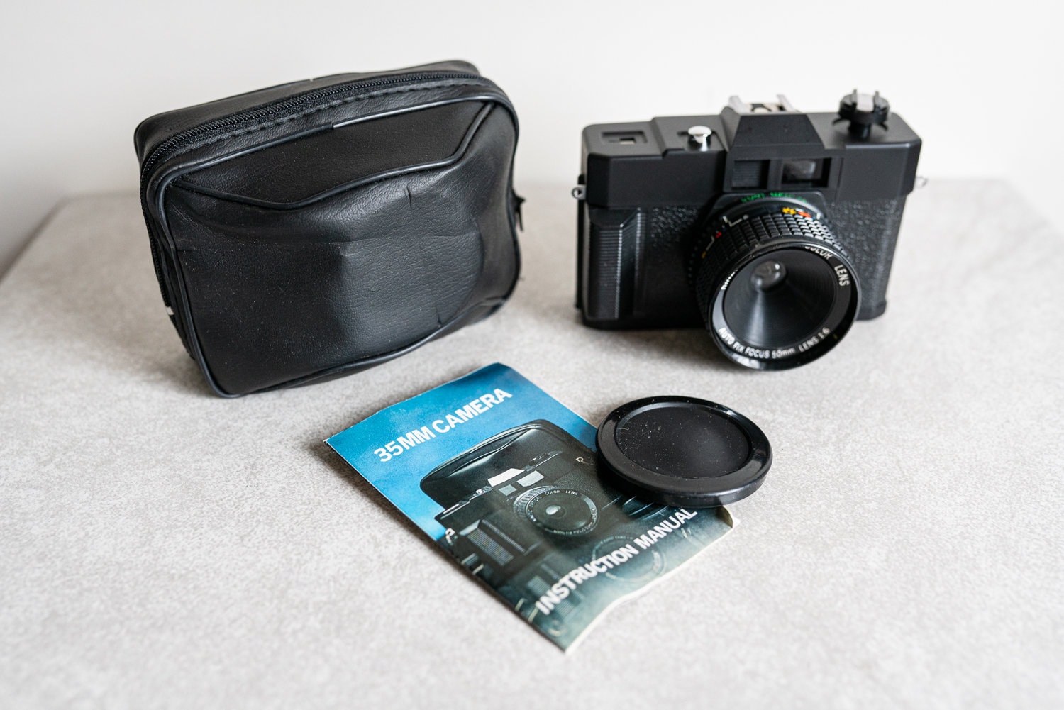 35mm Kinetic Plastic Camera W/ Case and Manual - New Old Stock - Etsy