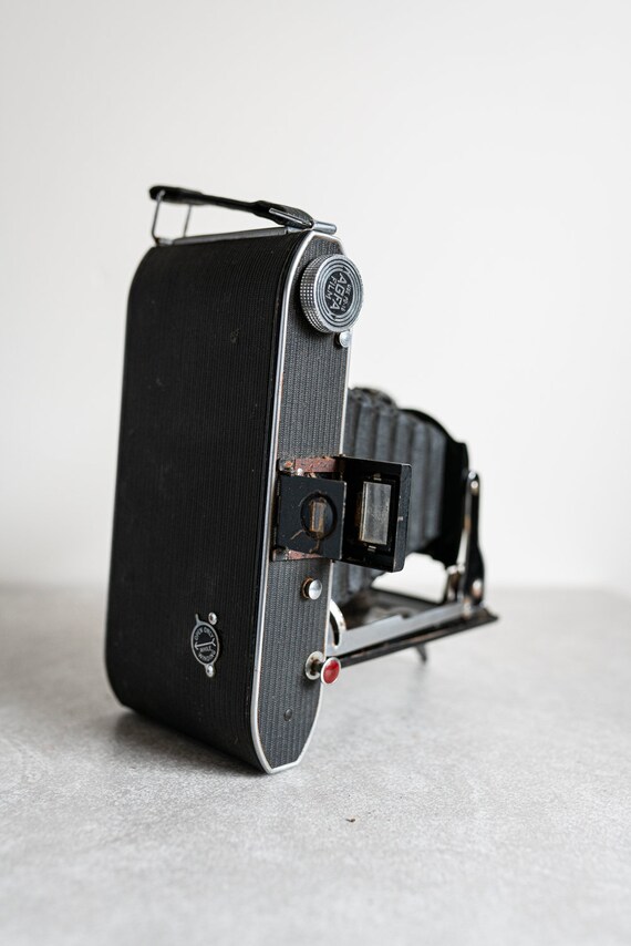 Agfa Ansco Viking 折りたたみ式ベローズカメラ - アールデコ調カメラ 