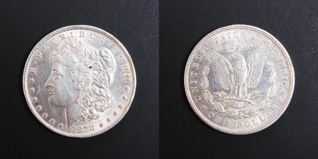 1878 morgan silver dollar - Etsy 日本