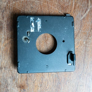 Metal Lens Board - 3 11/16 x 3 5/8 - 34mm Opening