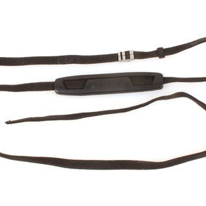 Asahi Pentax Camera Strap Thin Black w/ Neckpad