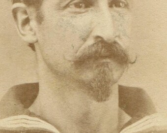 Merchant Marine John Drew In Shanghai, China. Cdv.