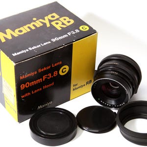 Mamiya-Sekor 90 mm f/3.8 C-lens voor Mamiya RB