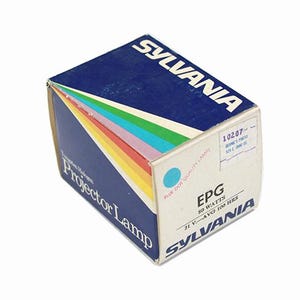 New Projector Tungsten Halogen Lamp Bulb Sylvania Epg 80w 21v 100hrs Fast N Free