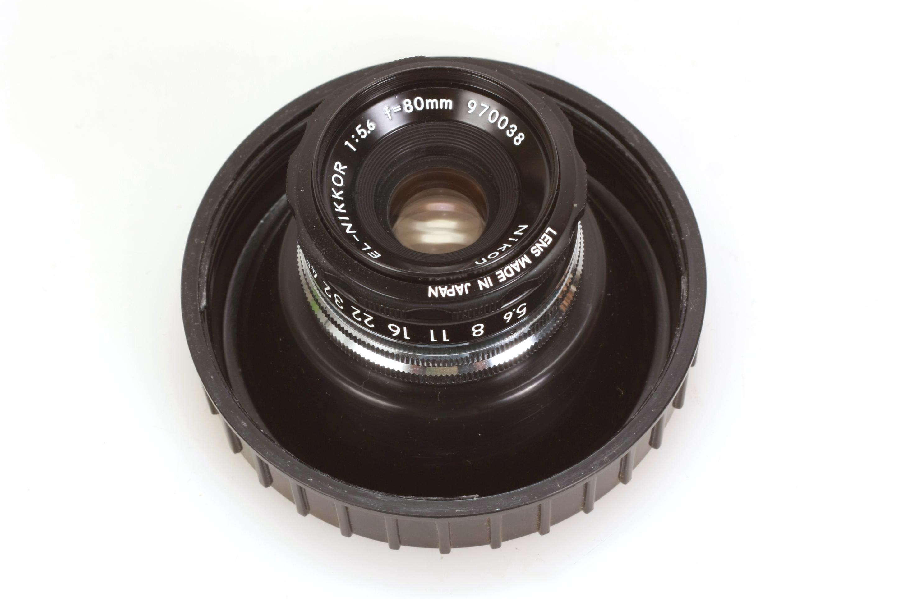 Nikon 80mm Lens - Enlarging F⁄5.6 EL-Nikkor EL-NIKKOR 1:5.6 NIKKOR