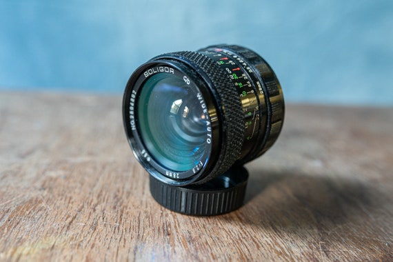 Soligor C/D Wide-auto 28mm F2.8 Prime Lens for Konika AR Mount W