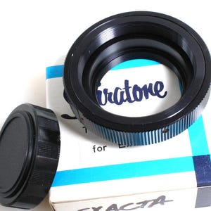 T-Mount Adapter For Exakta, New In Box//Lens Accessories