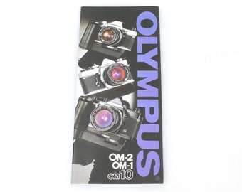 Brochure for Olympus OM-2 OM-1 OM10