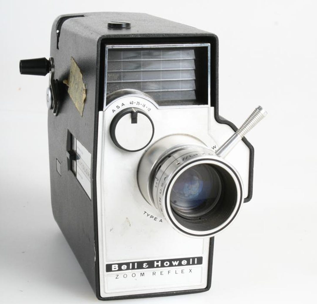 Bell Howell Zoom Reflex Art Deco Movie Camera - Etsy