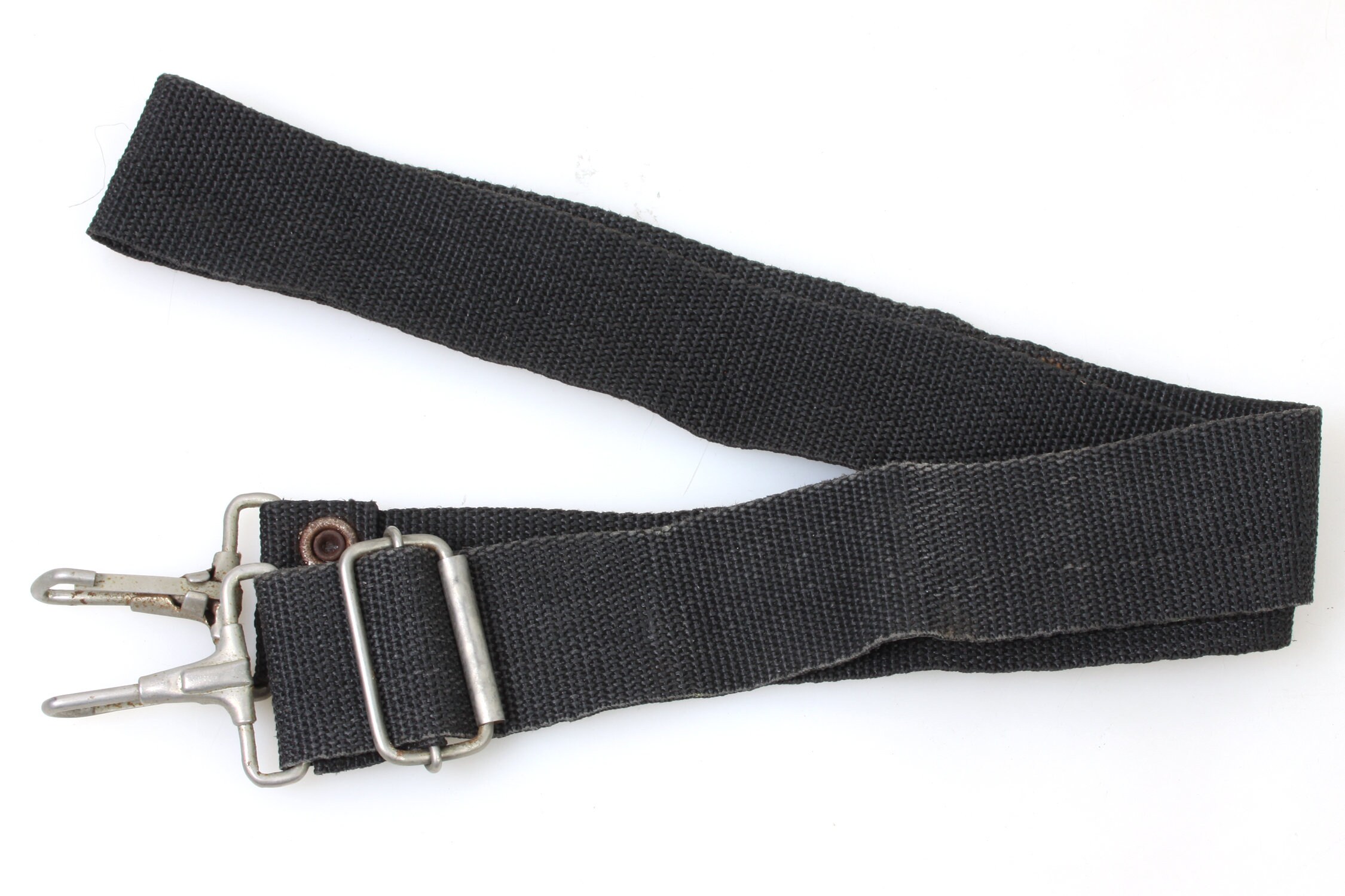 Camera Bag Strap w/ Metal Clips 1980s Etsy