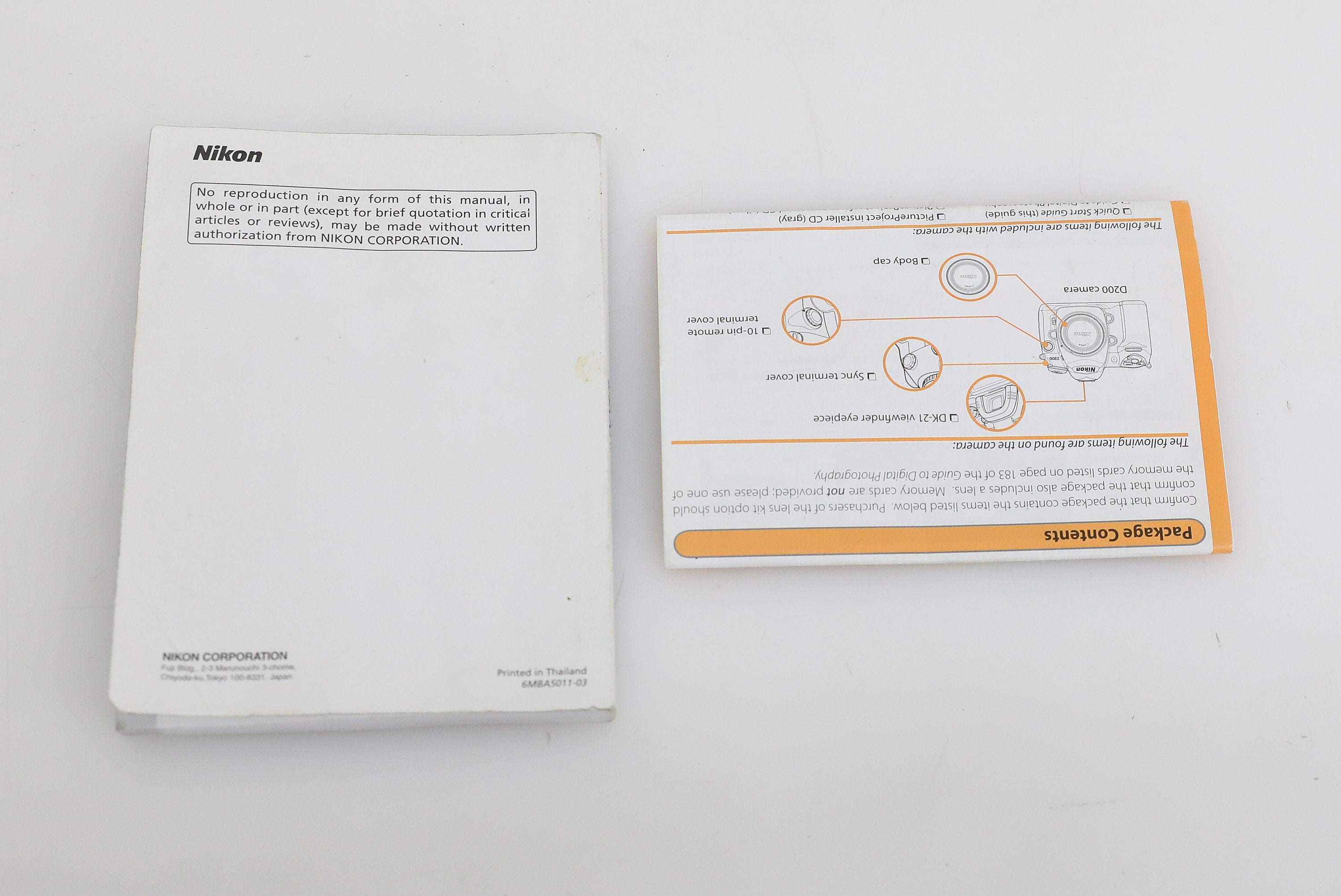 Nikon D200 Digital Instruction Manual (Original Nikon), 56 OFF