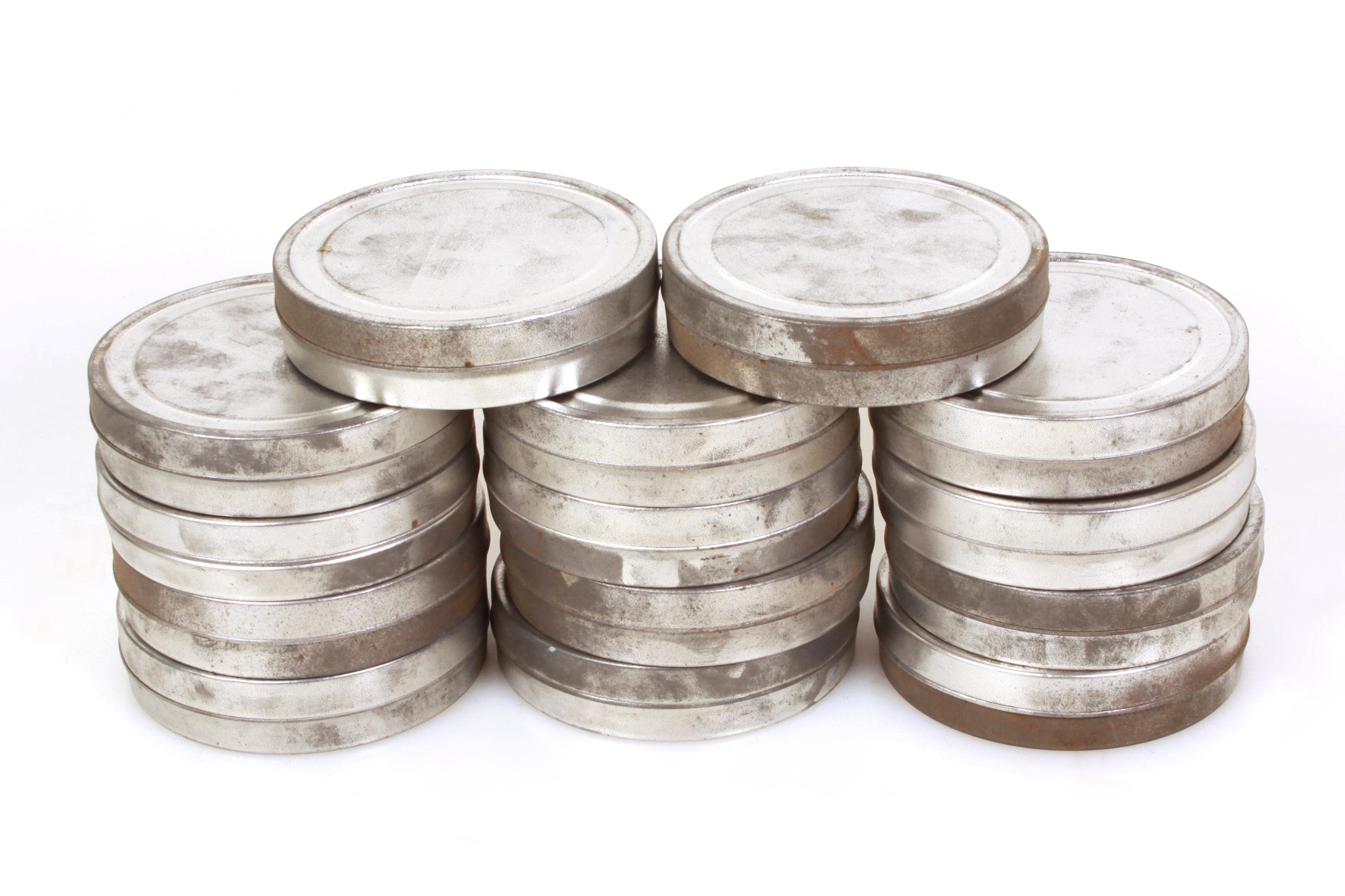 16mm Movie Cans for Prop or Display - Lot of 14