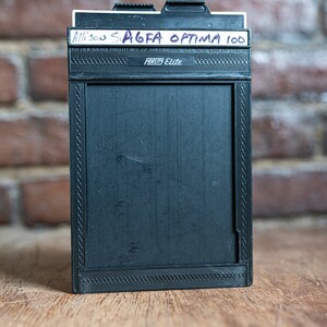 Fidelity 4x5 Sheet Film Holder w/ Potential Film