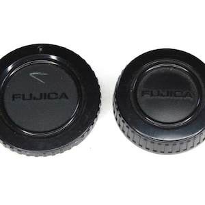 Fujica Rear Lens Cap and Body Cap